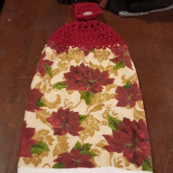 CHRISTMAS HANGING TOWEL Other - HANDMADE CHRISTMAS  HANGING TOWEL
